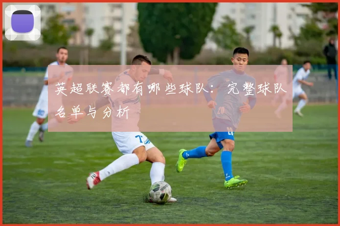 英超联赛都有哪些球队:完整球队名单与分析